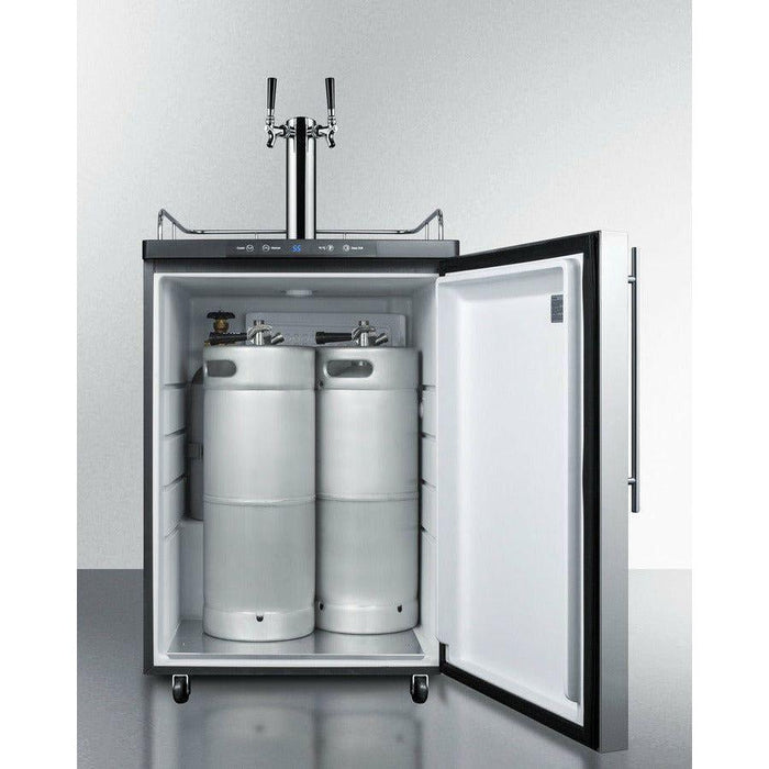 Summit 24 in. Wide Kegerator - SBC635MSS