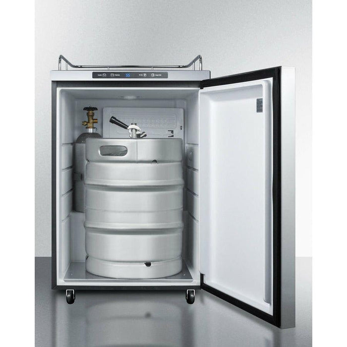 Summit 24 in. Wide Outdoor Kegerator - SBC635MOSNK