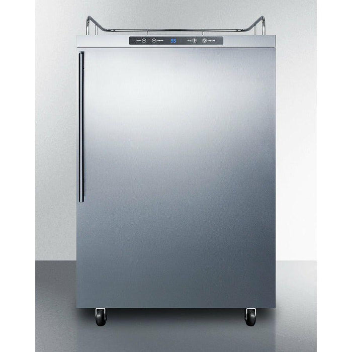 Summit 24 in. Wide Outdoor Kegerator - SBC635MOSNK