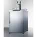 Summit 24 in. Wide Outdoor Kegerator with 5.6 cu. ft. Capacity, Dual Tap System, Digital Thermostat - SBC635MOS7