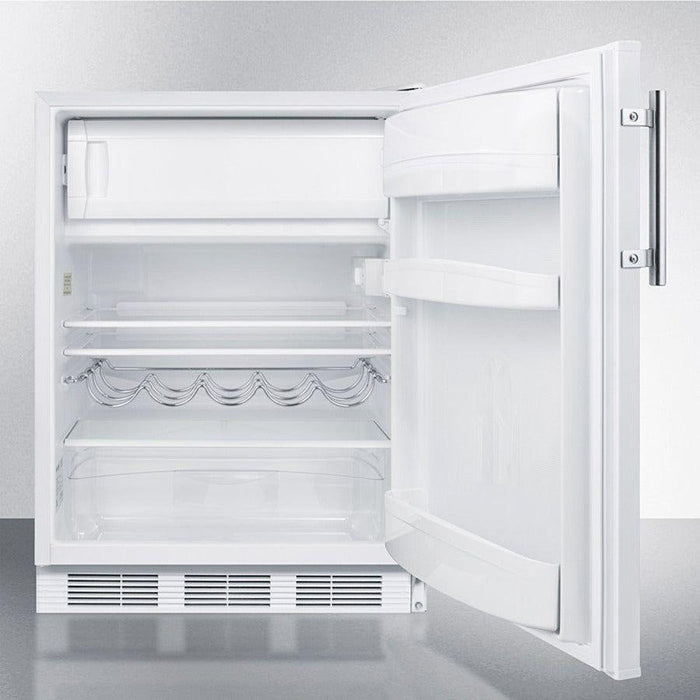 Summit 24 in. Wide Refrigerator-Freezer, ADA Compliant - CT661WADA