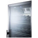 Summit 24 in. Wide Single Zone Commercial Wine Cellar with 35 Bottle Capacity, Right Hinge, Glass Door, With Lock, 6 Fixed Wine Racks, Digital Control, LED Light, Compressor Cooling, ETL Approved, Digital Thermostat, Factory Installed Lock - SCR1401