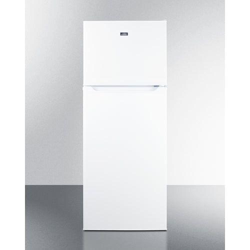 Summit 24 in. Wide Top Mount Refrigerator-Freezer With Icemaker - FF109