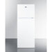 Summit 24 in. Wide Top Mount Refrigerator-Freezer With Icemaker - FF109