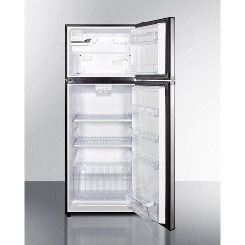 Summit 24 in. Wide Top Mount Refrigerator-Freezer With Icemaker - FF1118WIM