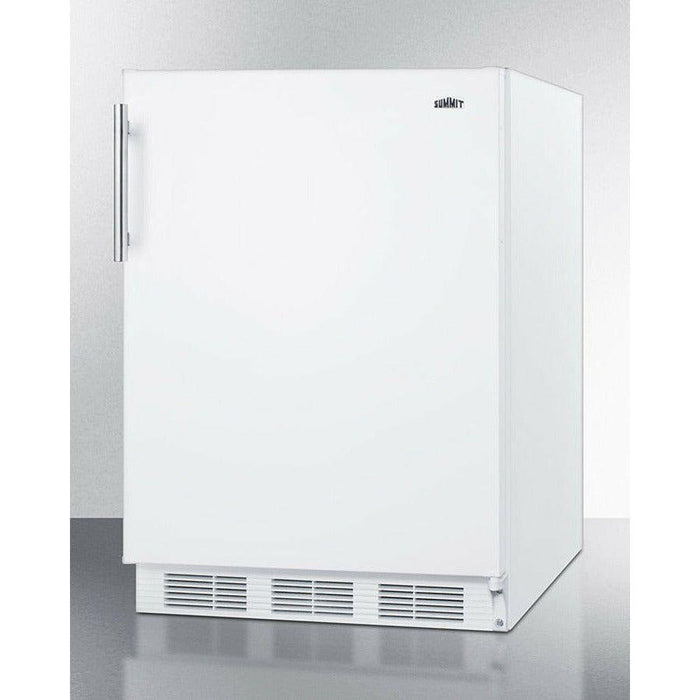 Summit 24 in. Wide White Cabinet Built-in All-refrigerator - FF61WBI