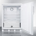 Summit 24'' Wide 4 Level Legs All-refrigerator w/Wired Shelf - FF7LWP