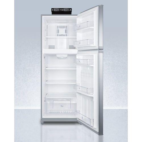 Summit 26 in. Counter Depth Top Freezer 12.9 cu. ft. Refrigerator - BKRF14SS