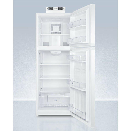 Summit 26 in. Counter Depth Top Freezer 12.9 cu. ft. Refrigerator - BKRF14W