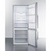 Summit 28 in. Wide Bottom Freezer Refrigerator - FFBF283SS