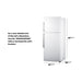 Summit 28 in. Wide Top Mount Refrigerator-Freezer - FF151