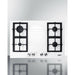 Summit 30 in. White Gas Cooktop - GC43