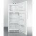 Summit 30 in. Wide 20.6 Cu. Ft. Top Mount Refrigerator - BKRF21W