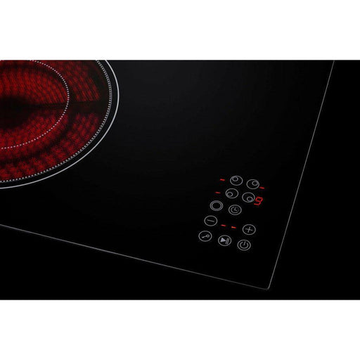 Summit 30 in. Wide 208-240V 4-Burner Radiant Cooktop - CR4B30T11B