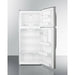 Summit 30 In. Wide Top Free Refrigerator - CTR18PL