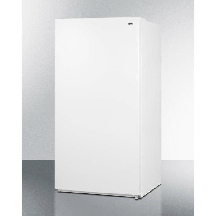 Summit 33 in. Wide Convertible All-Freezer/Refrigerator with 17 cu. ft. Capacity, Right Hinge, Frost Free Defrost, Adjustable Shelves, CFC Free - UF18W