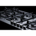 Summit 34 in. Wide 5-Burner Gas Cooktop in Stainless Steel - GCJ536SS