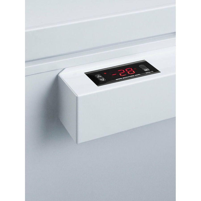 Summit 46 In. Chest Freezer 9 Cu.Ft. with Manual Defrost, Capable of -30 Degrees C Operation, Alarm, Temperature Display - VT85