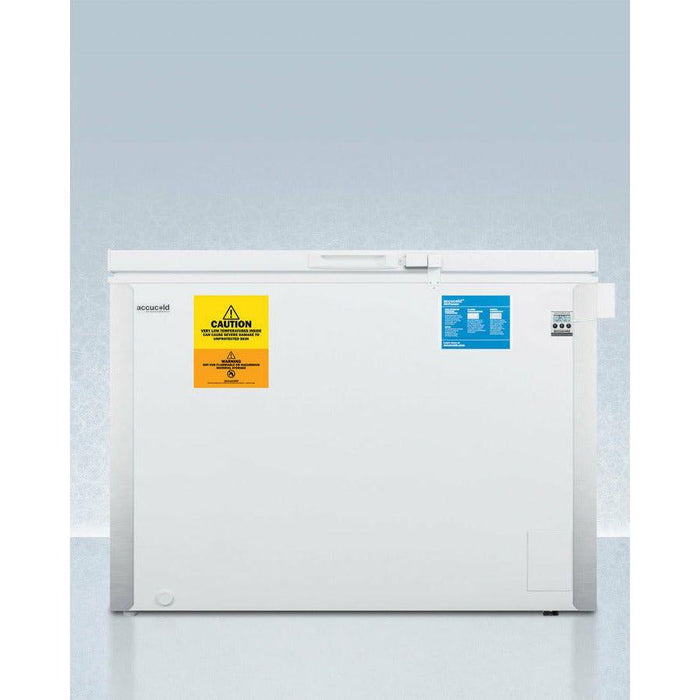 Summit 46 In. Chest Freezer 9 Cu.Ft. with Manual Defrost, Capable of -30 Degrees C Operation, Alarm, Temperature Display - VT85