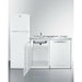 Summit 71 in. Wide All-In-One Kitchenette with Dishwasher - ACKDW72