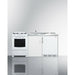 Summit 72 in. Wide All-in-One Kitchenette with Gas Range - ACK72GASW