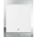 Summit Commercial 17 in. 1.7 Cu. ft. Stainless Steel Built-in Compact Refrigerator - FFAR25L7