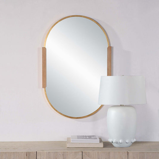 RenWil Kerianne Oval Mirror Only for Renwil Brand (collaboration with Leclair Decor) - MT2556