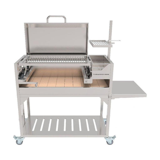 Tagwood BBQ Argentine Santa Maria Wood Fire & Charcoal Grill with Top Lid BBQ01SS