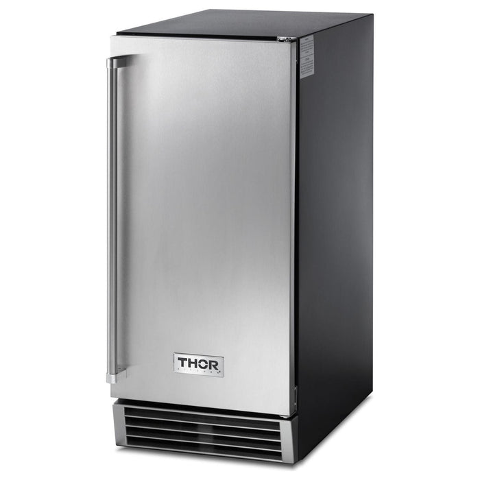 Thor Kitchen 15 inch Built-in 50 lbs. Ice Maker in Stainless Steel TIM1501