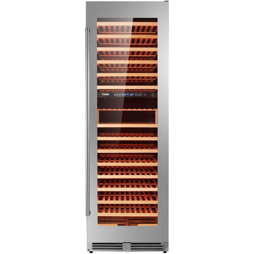 Thor Kitchen 24 in. 162 Bottle Dual Zone Wine Cooler TWC2403DI