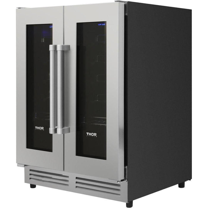 Thor Kitchen 24 in. 42 Bottle Dual Zone Wine Cooler TWC2402