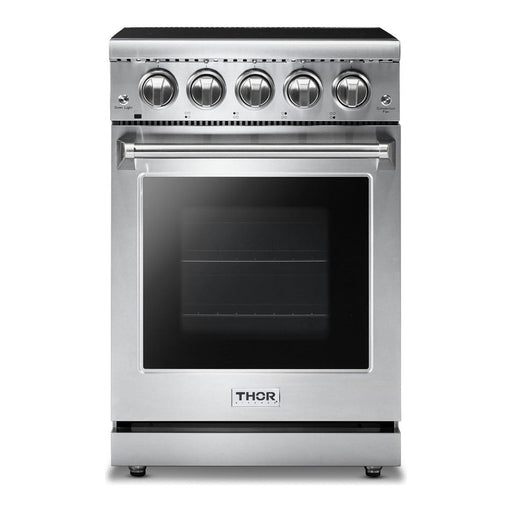 Thor Kitchen 24 in. Professional Electric Range in Stainless Steel HRE2401