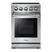 Thor Kitchen 24 in. Professional Electric Range, Range Hood Appliance Package