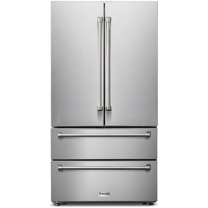 Thor Kitchen 30 In. Electric Range, Counter-Depth Refrigerator, Dishwasher Appliance Package