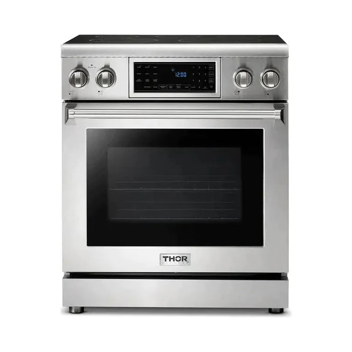 Thor Kitchen 30 In. Electric Range, Range Hood Appliance Package