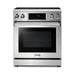 Thor Kitchen 30 In. Electric Range, Range Hood, Microwave Drawer, Refrigerator, Dishwasher, Wine Cooler Appliance Package