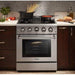 Thor Kitchen 30 In. Gas Burner/Electric Oven Range, Microwave Drawer, Refrigerator, Dishwasher Appliance Package