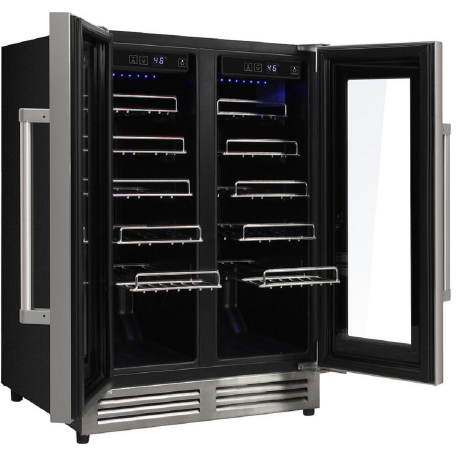 Thor Kitchen 30 In. Gas Burner/Electric Oven Range, Range Hood, Refrigerator, Dishwasher, Wine Cooler Appliance Package