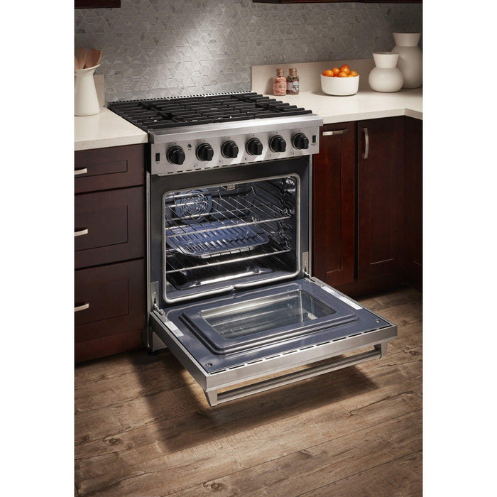 Thor Kitchen 30 In. Gas Range, Range Hood Appliance Package