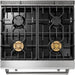 Thor Kitchen 30 In. Gas Range, Range Hood, Refrigerator with Water and Ice Dispenser, Dishwasher Appliance Package