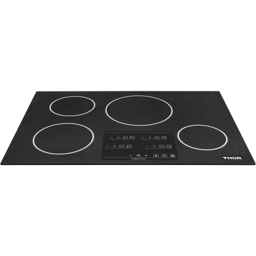 Thor Kitchen 30 in. Glass Induction Cooktop in Black with 4 Elements TEC3001iC1