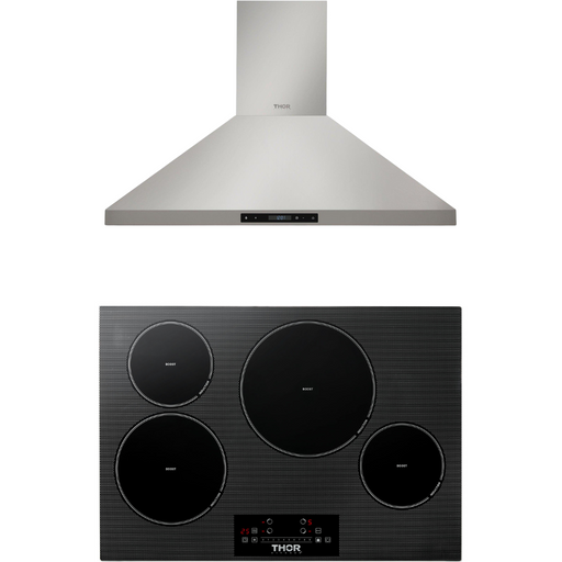 Thor Kitchen 30 In. Induction Cooktop, Range Hood Appliance Package