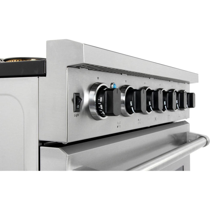 Thor Kitchen 30 in. Natural Gas Range, 30 in. Range Hood Appliance Package