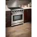 Thor Kitchen 30 In. Natural Gas Range, Range Hood Appliance Package