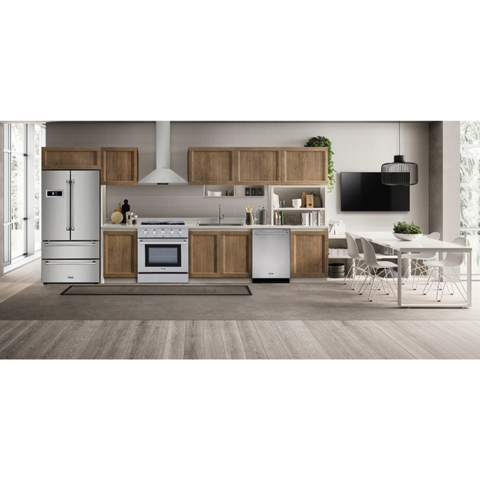 Thor Kitchen 30 in. Natural Gas Range & Range Hood Professional Appliance Package