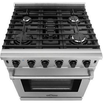 Thor Kitchen 30 In. Propane Gas Range, Range Hood Appliance Package