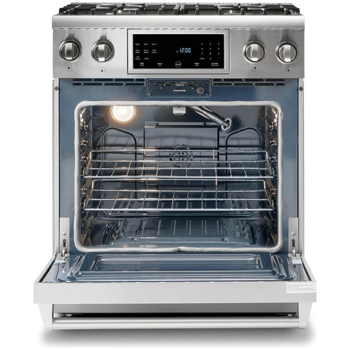 Thor Kitchen 30 In. Propane Gas Range, Range Hood, Refrigerator, Dishwasher Appliance Package