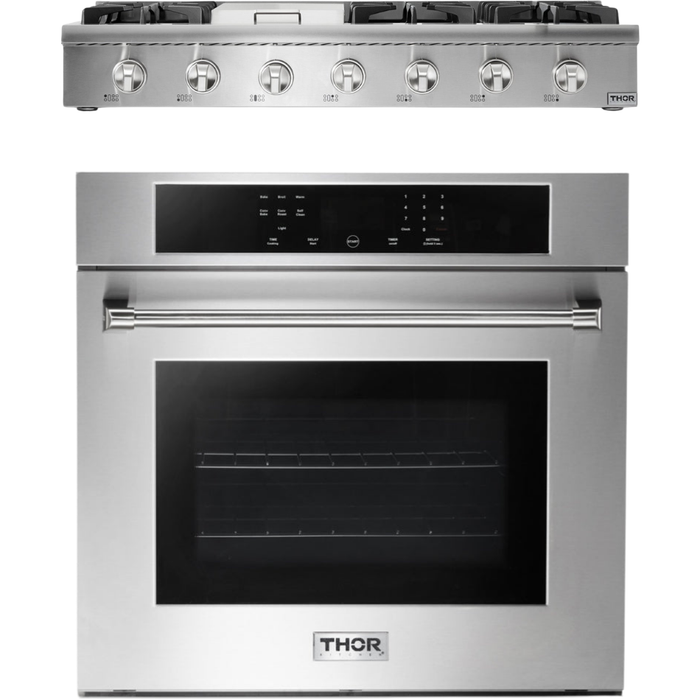 Thor Kitchen 30 in. Wall Oven, 48 in. Rangetop Appliance Package