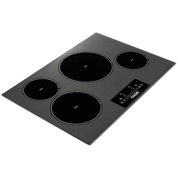 Thor Kitchen 30 Inch Built-In Induction Cooktop with 4 Elements TIH30