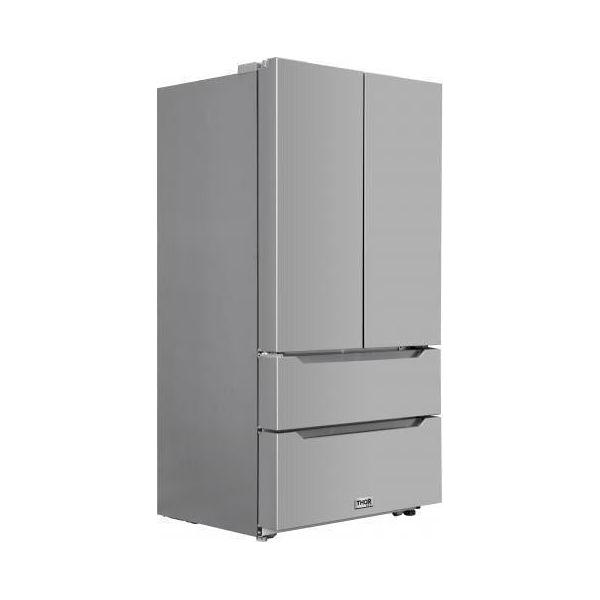 Thor Kitchen 36" 22.50 Cu. Ft. French Door Refrigerator in Stainless Steel HRF3602